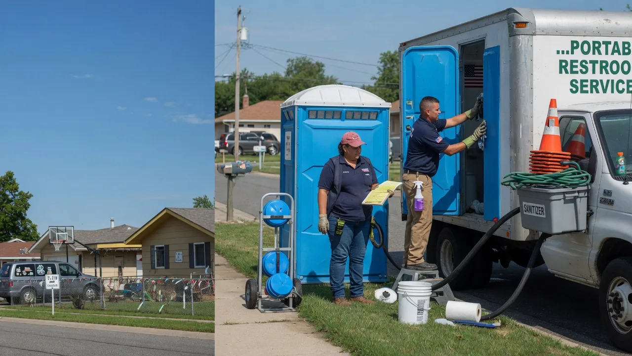 Portable Toilet Rental in Dexter, KS near me